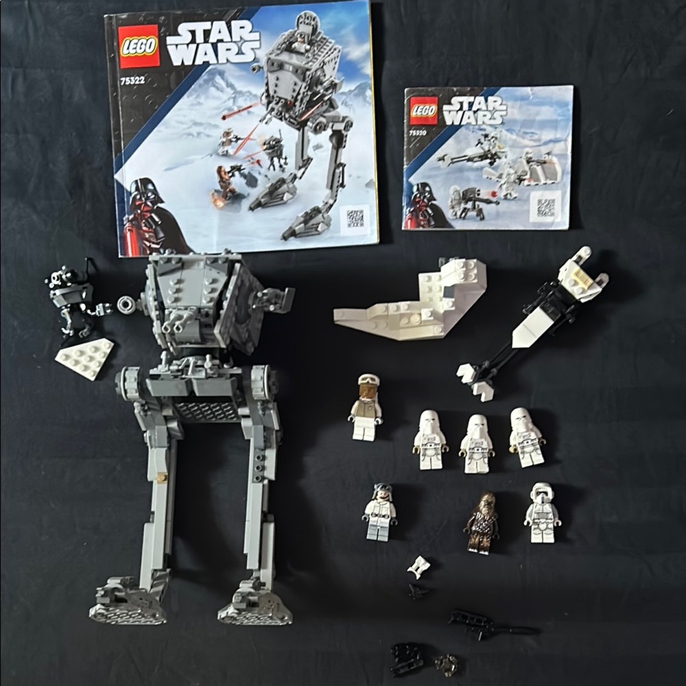 Lego Star Wars sets bundle 75322 and 75320 (Used condition)